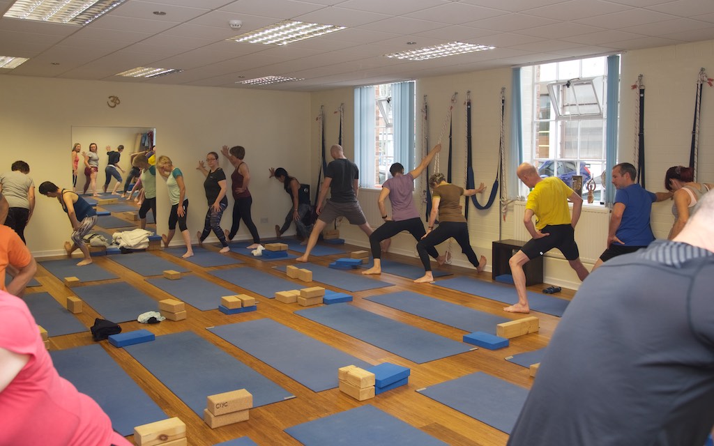 Participants Workshop Congleton Iyengar Yoga Centre